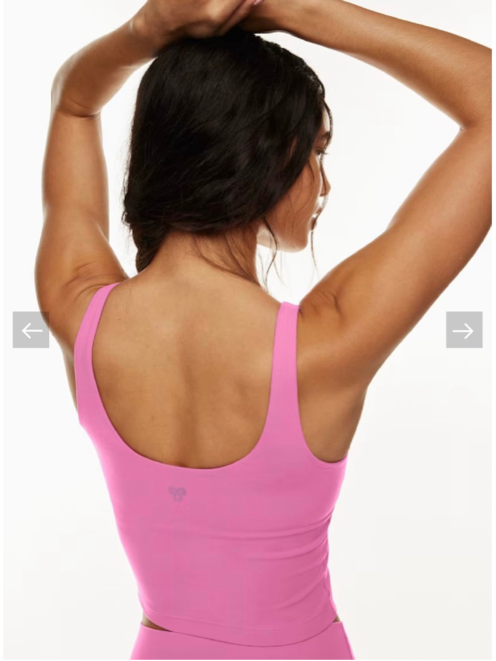 Aritzia Tna Butter Bound Sports Tank Pink Size XS - Picture 2 of 9